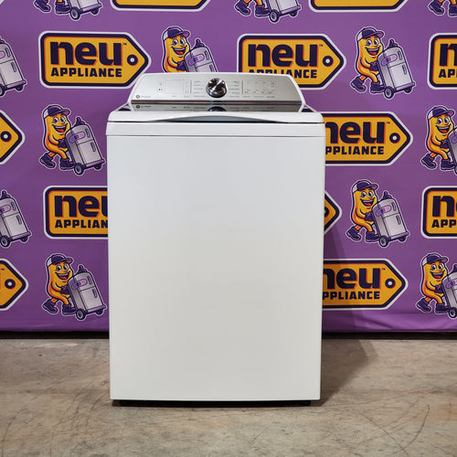 Pictures of GE Profile 5.0 cu. ft. High-Efficiency ENERGY STAR Smart Top Load Washer in White with Microban Technology PTW600BSRWS - Scratch & Dent (Minor) - Neu Appliance Outlet - Discount Appliance Outlet in Austin, Tx