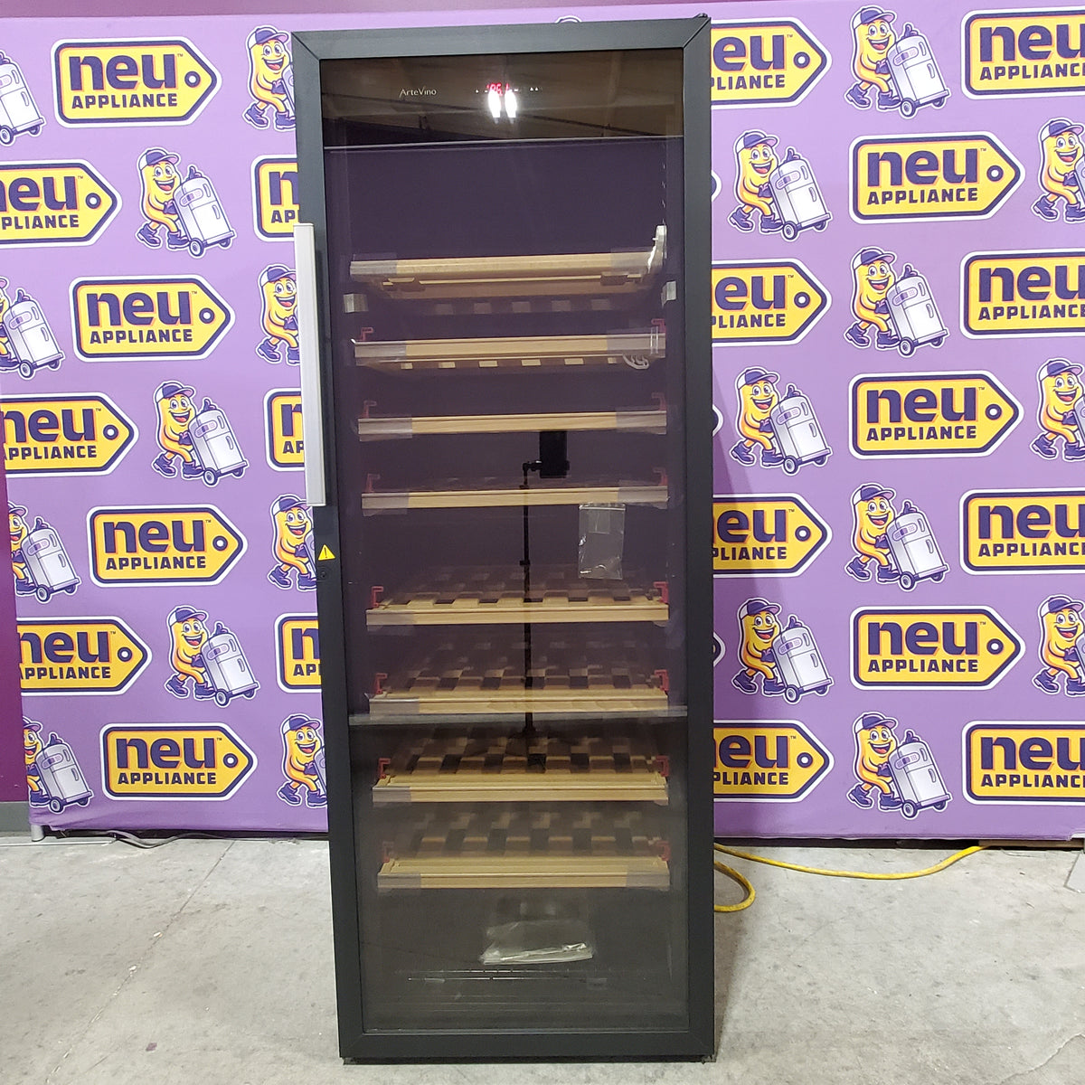 Artevino III by EuroCave 200 Bottle Free Standing Wine Cellar with Display Shelf OXGIT-OXYVD8WCOUS - New in Box