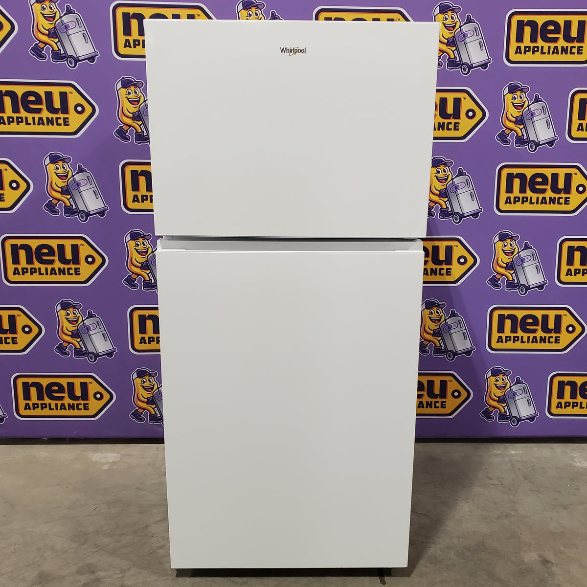Whirlpool 19.3 Cu. Ft. Freestanding Top-Freezer Garage Ready Refrigerator in White 22133SD215 - WRTX5419SW - Scratch & Dent (Minor)