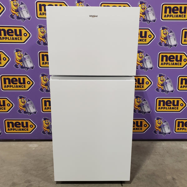 Whirlpool 19.3 Cu. Ft. Freestanding Top-Freezer Garage Ready Refrigerator in White 22133SD215 - WRTX5419SW - Scratch & Dent (Minor)