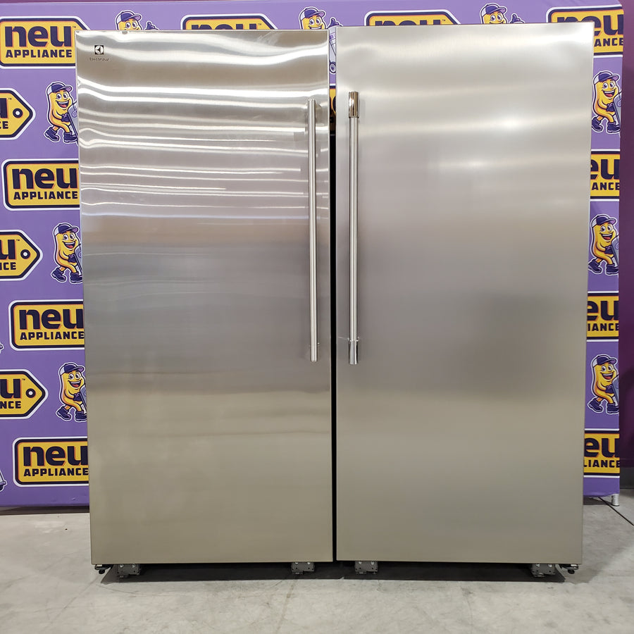 Electrolux 19 Cu. Ft. Single-Door Refrigerator EI33AR80WS - Open Box and Electrolux 19 Cu. Ft. Single-Door Freezer EI33AF80WS - Open Box