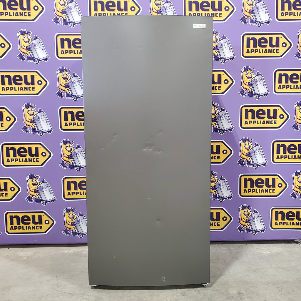 Pictures of Frigidaire 20 Cu. Ft. Garage Ready Upright Freezer in Carbon 20SD090 - FRUF2020AN - Scratch & Dent (Moderate) - Neu Appliance Outlet - Discount Appliance Outlet in Austin, Tx