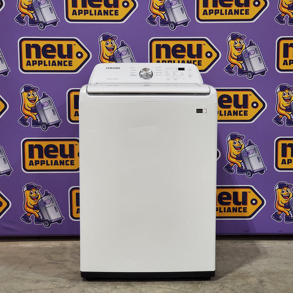 Samsung 4.5 cu. ft. Top Load Washer with Vibration Reduction Technology+ in White WA45T3200AW - Certified Refurbished