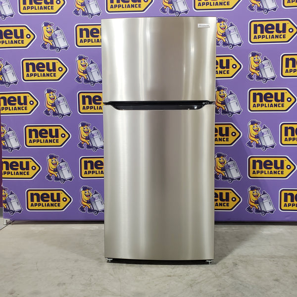 Frigidaire 20.0 Cu. Ft. Top Freezer Refrigerator in Stainless Steel LFTR2045VF - Open Box