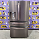 Samsung 22.6 Cu. Ft. 4-Door French Door Counter Depth Refrigerator in Tuscan Stainless Steel RF24R7201DT - Scratch & Dent (Minor)