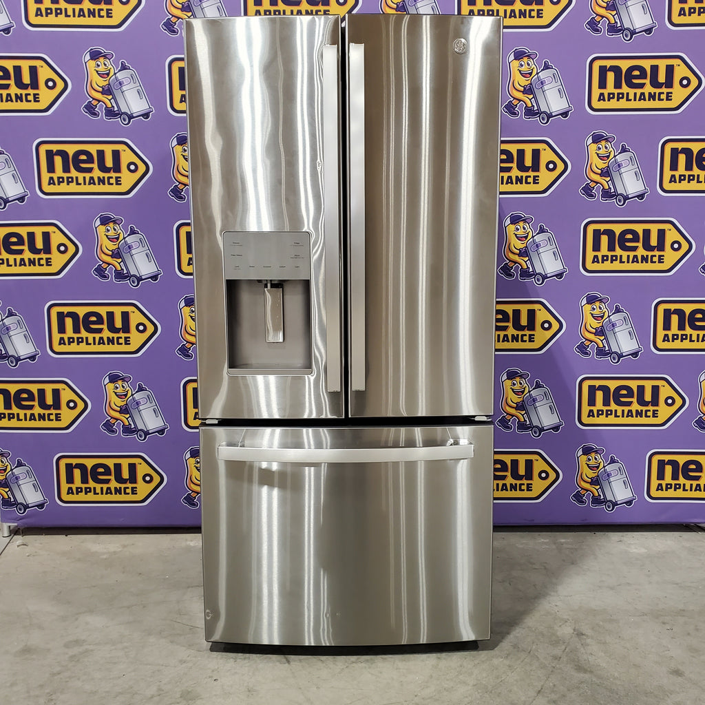 GE® ENERGY STAR® 23.6 Cu. Ft. French-Door Refrigerator 25SD032 - GFE24JYKFS - Scratch & Dent (Minor)