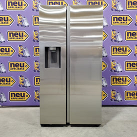 Pictures of Samsung 27.4-cu ft Side-by-Side Refrigerator with Ice Maker (Fingerprint Resistant Stainless Steel) RS27T5200SR - Open Box - Neu Appliance Outlet - Discount Appliance Outlet in Austin, Tx