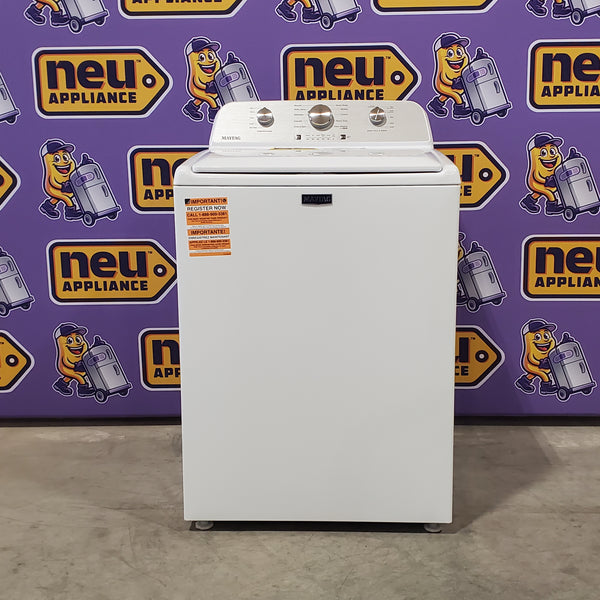 Maytag White Top Load 4.5 Cu. Ft. Washer with Deep Fill MVW4505MW - Open Box