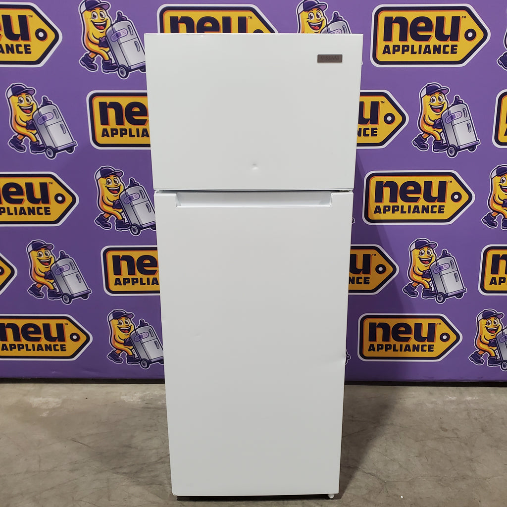 Pictures of Vissani 7.2 cu. ft. Top Freezer Refrigerator in White SA326 - MDTF7WHES4 - Scratch & Dent (Minor) - Neu Appliance Outlet - Discount Appliance Outlet in Austin, Tx