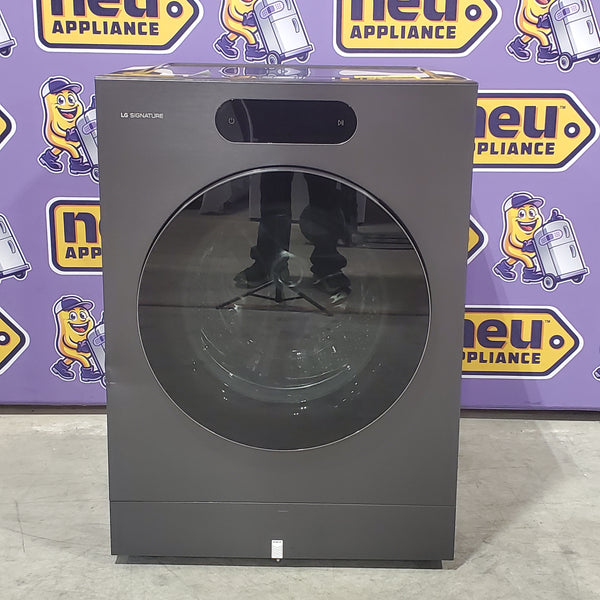 LG SIGNATURE 5.8 cu. ft. Smart Front Load Washer with ezDispense® and Touch LCD Control 21SD017 - WM9901HBA - Scratch & Dent (Minor)