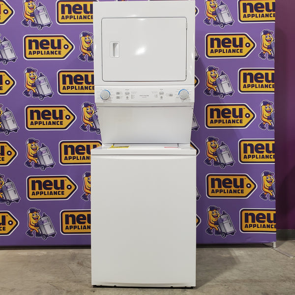 Frigidaire Electric Washer/Dryer Laundry Center - 3.9 Cu. Ft Washer and 5.5 Cu. Ft. Dryer FLCE7522AW - Open Box