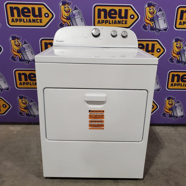 Whirlpool White Electric 7.0 Cu. Ft. Dryer with Auto Dry 30131SD11 - WED4950HW - Scratch & Dent (Minor)