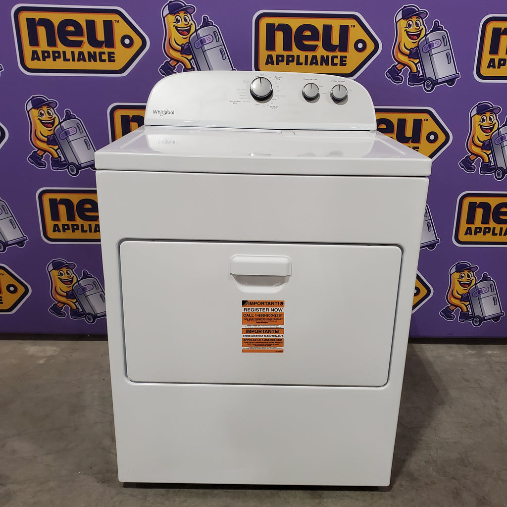 Pictures of Whirlpool White Electric 7.0 Cu. Ft. Dryer with Auto Dry 30131SD11 - WED4950HW - Scratch & Dent (Minor) - Neu Appliance Outlet - Discount Appliance Outlet in Austin, Tx