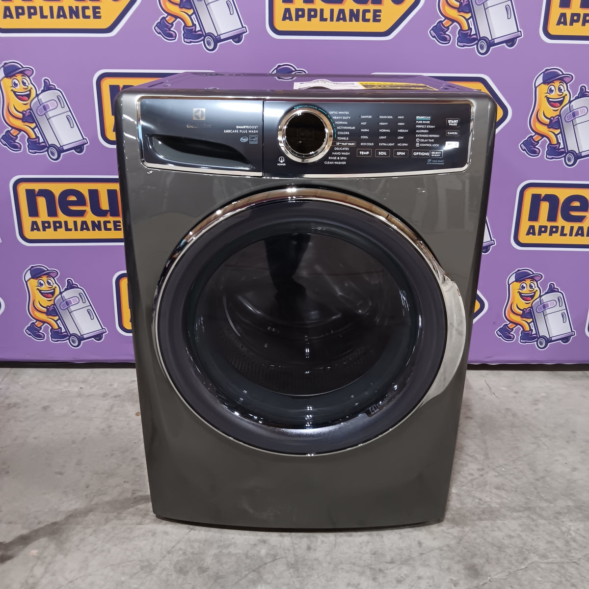 Electrolux Titanium Front Load 600 Series 4.5 Cu. Ft. Washer with Smartboost and Hand Wash Cycle 22231SD282 - ELFW7637AT - Scratch & Dent (Moderate)