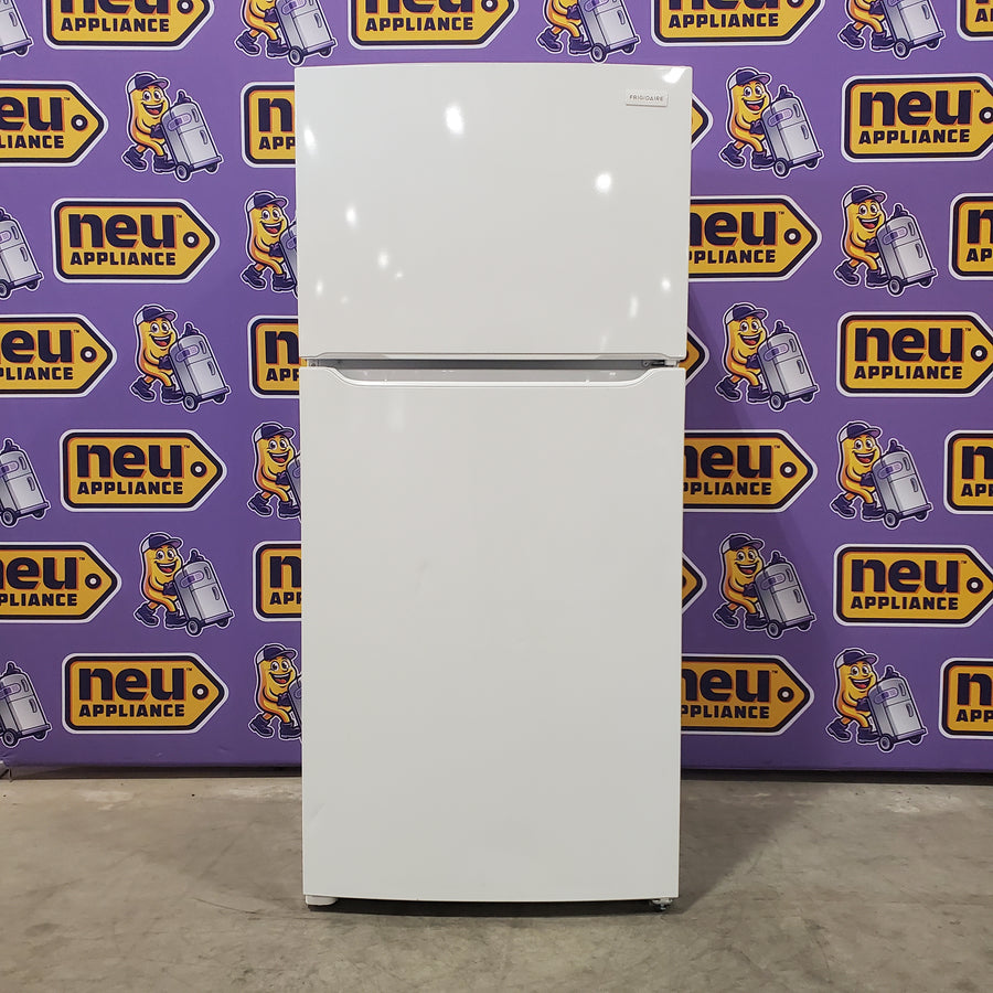 Frigidaire 30 in. Width 18.3 cu. ft. Top Freezer Refrigerator with EvenTemp Cooling System in White FFTR1835VW - Scratch & Dent (Minor)