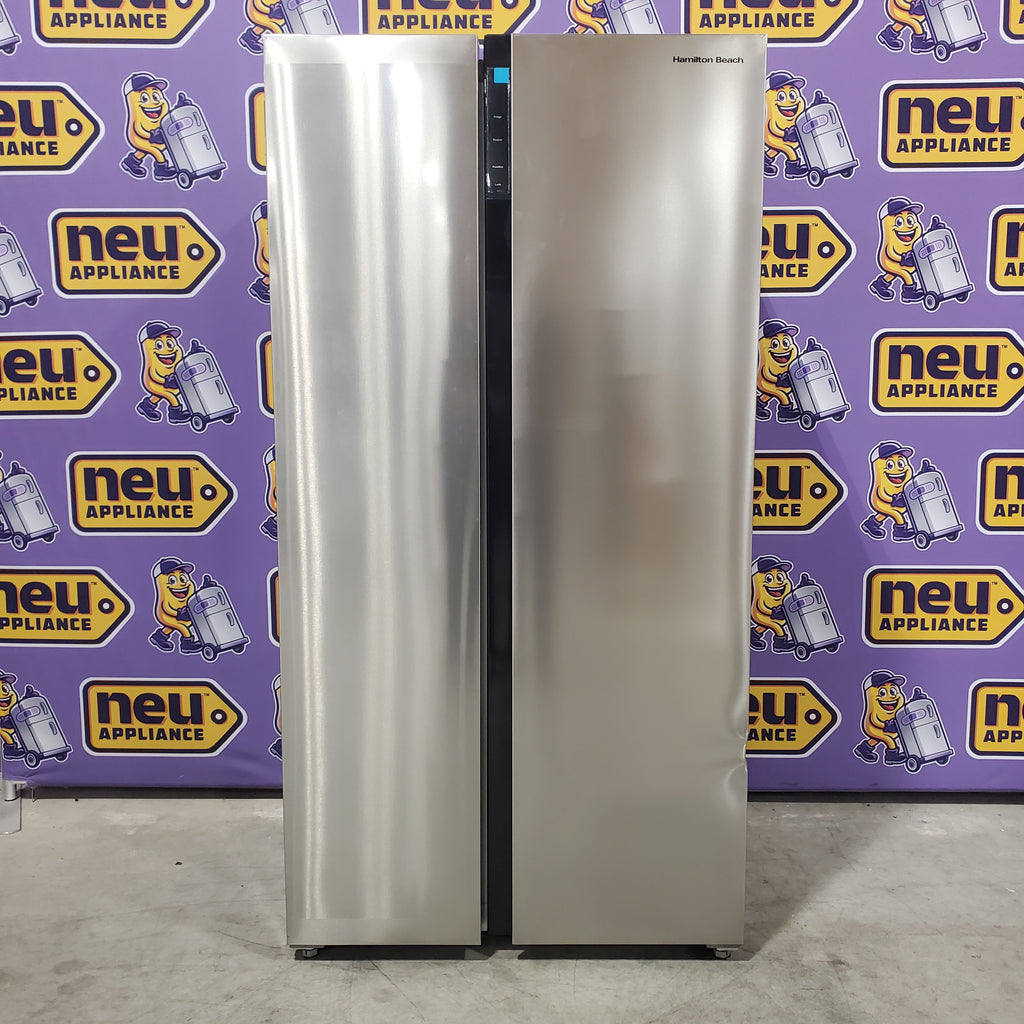 Hamilton Beach 20.6 cu. ft. Counter Depth Side by Side Refrigerator 26CR002 - HBF2064/HZ4602 - Scratch & Dent - Minor