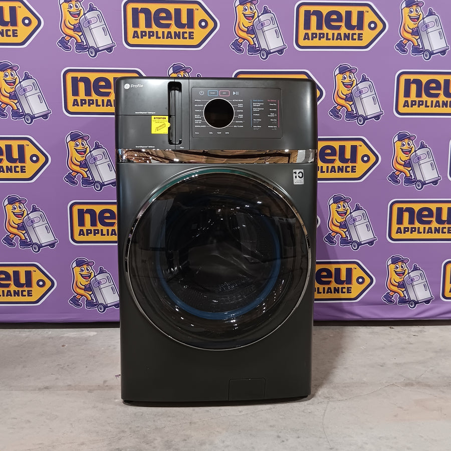 GE Profile Energy Star Ultra Fast 4.8 Cu. Ft. Capacity 2-in-1 Washer and Dryer with Ventless Inverter Heat Pump Technology and Pet Hair Removal GE9868 - PFQ97HSPVDS - New in Box