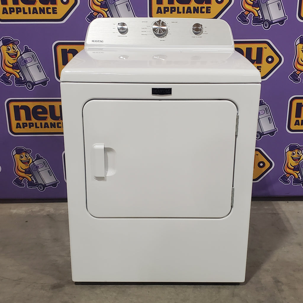 Maytag 4.2 Cu. Ft. Capacity Top Load Washer in White MTW4205SW - Certified Refurbished and MayTag 7.0 cu. ft. Top Load Electric Wrinkle Prevent Dryer 16089 - MED4500MW - Open Box