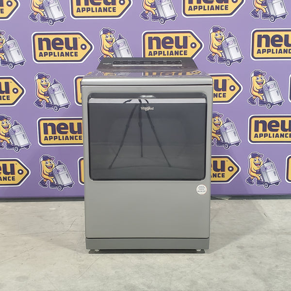 Whirlpool Top Load Electric 7.4 Cu. Ft. Dryer with Advanced Moisture Sensing and Wrinkle Shield Technology WED8127LC - Scratch and Dent (Minor)