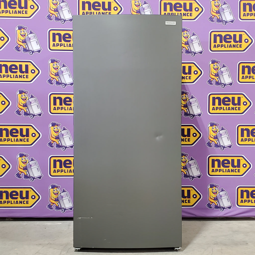 Frigidaire 20 Cu. Ft. Garage Ready Upright Freezer in Carbon 3SD441 - FRUF2020AN - Scratch & Dent (Minor)