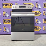 Whirlpool Energy Star 30" Electric Range with Air Cooking Technology, No Preheat Air Fry, Air Baking and Self Clean WFES5030RZ - Scratch and Dent (Minor)