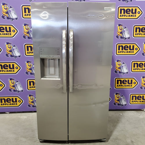 Frigidaire Gallery Smudge Proof Stainless Steel 26 Cu. Ft. Side by Side Refrigerator with Bright LED Lighting 31134SD198 - GRSS2652AF - Scratch & Dent (Major)