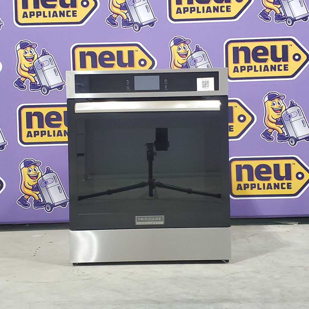 Frigidaire Gallery Single Electric 24 Inch Wall Oven with Air Fry and Hidden Bake Element GCWS2438AF - Scratch and Dent (Minor)