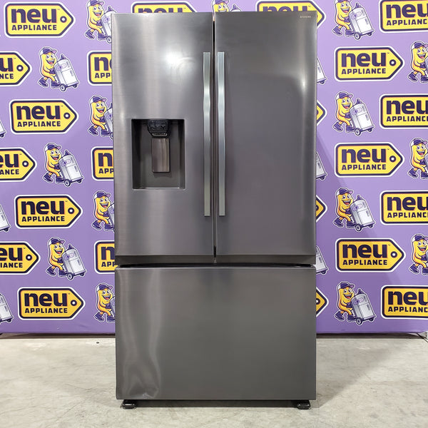 Samsung 3-Door French Door in Matte Black Steel 4SD410 - RF32CG5400MTAA - Scratch & Dent (Minor)