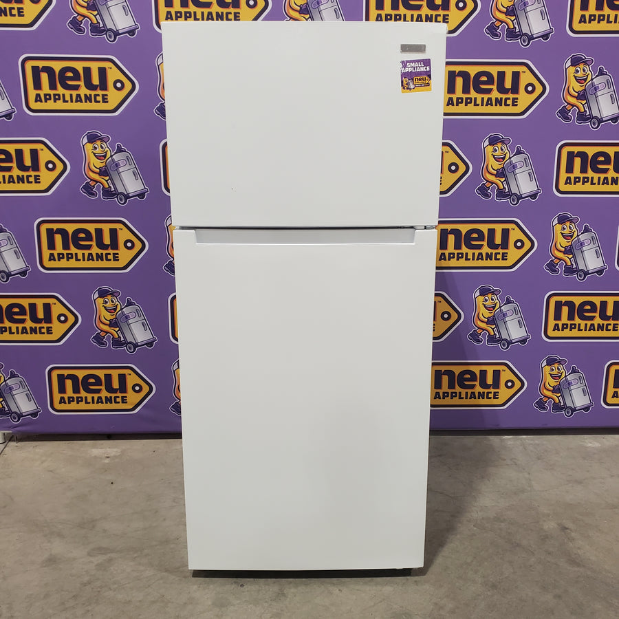 Vissani 14.2 cu. ft. Top Freezer Refrigerator in White, Garage Ready 25131SD309 - MDTF14WH5 - Scratch & Dent (Minor)