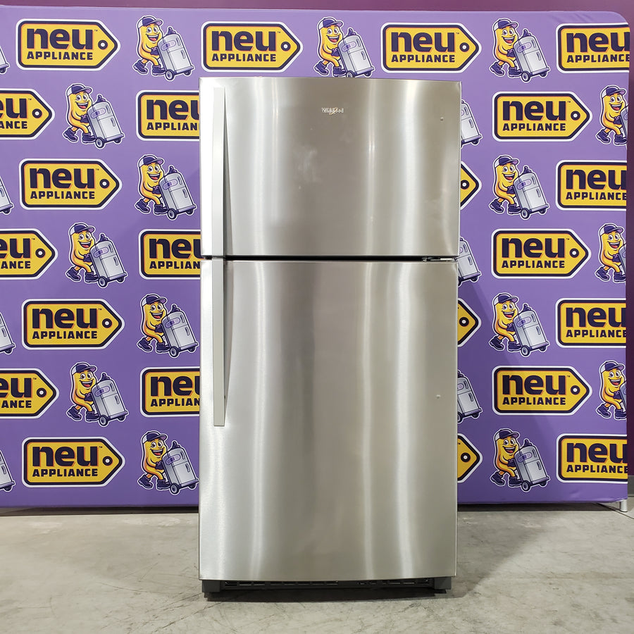 Whirlpool 33-inch 21 cu. ft. Wide Top Freezer Refrigerator WRT541SZDM - Open Box