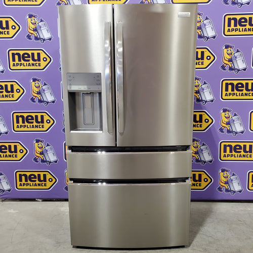 Pictures of Frigidaire Gallery 22 Cu. Ft. 4-Door Counter-depth French Door Refrigerator with Ice Maker (Fingerprint Resistant Stainless Steel) ENERGY STAR 22132SD140 - GRMC2273CF - Scratch & Dent (Minor) - Neu Appliance Outlet - Discount Appliance Outlet in Austin, Tx