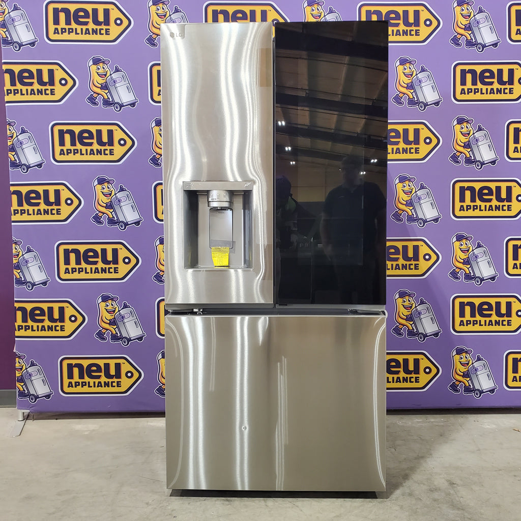 LG 25 cu. ft.  33" Wide Smart Standard-Depth MAX™ French Door Refrigerator with InstaView® Door-in-Door® and Craft Ice™ 3SD926 - LF25S6560S - Open Box