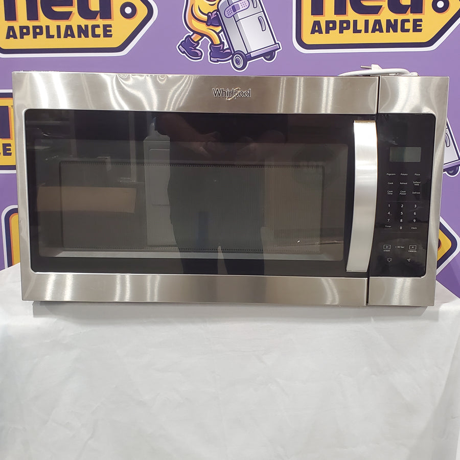 Whirlpool Hood Combination 1.7 Cu. Ft. Microwave with Electronic Touch Controls and Dishwasher Safe Turntable Plate 5SD279 - WMH31017HS - Scratch & Dent (Minor)