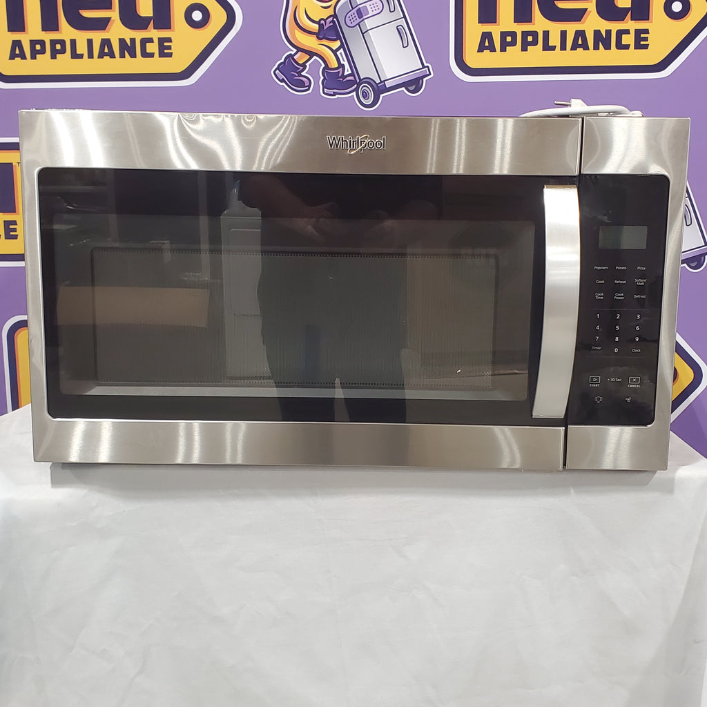 Whirlpool Hood Combination 1.7 Cu. Ft. Microwave with Electronic Touch Controls and Dishwasher Safe Turntable Plate 5SD279 - WMH31017HS - Scratch & Dent (Minor)