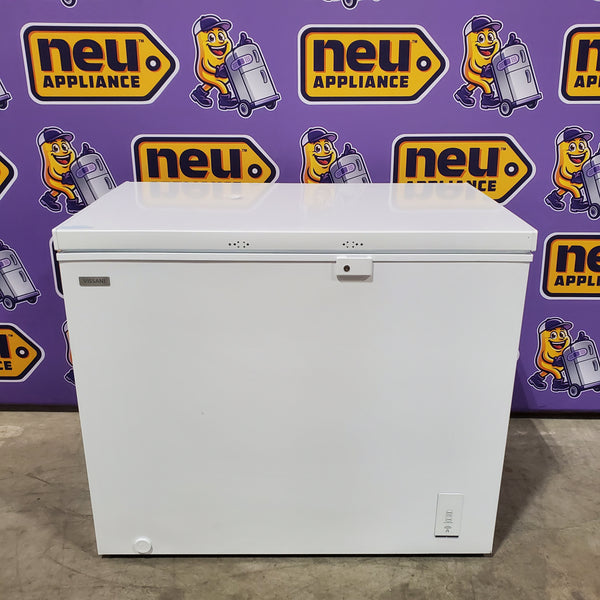 Vissani 8.8 cu. ft. Manual Defrost Convertible Garage Ready Chest Freezer in White, Powered by Hubspace 251310SD882 - MDCF9WH - Scratch & Dent (Minor)