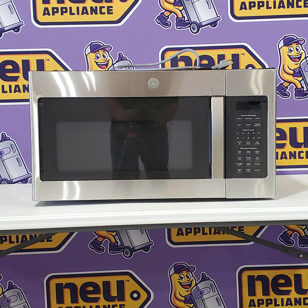 Pictures of GE Over-The-Range Sensor 1.9 Cu. Ft. Microwave Oven with Filter Indication Light and Steam Clean JVM7195SKSS - New in Box - Neu Appliance Outlet - Discount Appliance Outlet in Austin, Tx