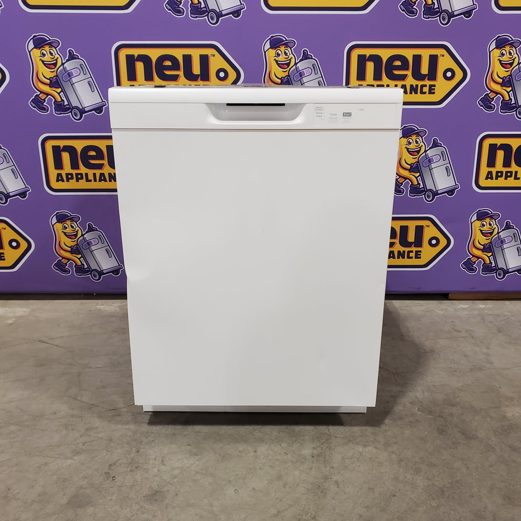 Pictures of GE® ENERGY STAR® Dishwasher with Front Controls in White 25136SD618 - GDF460PGTWW - Scratch & Dent (Moderate) - Neu Appliance Outlet - Discount Appliance Outlet in Austin, Tx