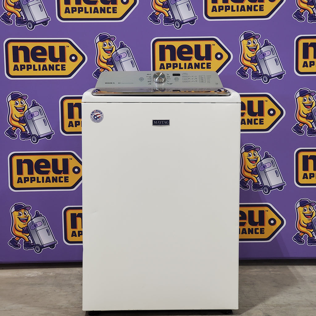Pictures of Maytag White Top Load 5.3 Cu. Ft. Washer with PowerWash Cycle MVWB835DW - Certified Refurbished - Neu Appliance Outlet - Discount Appliance Outlet in Austin, Tx