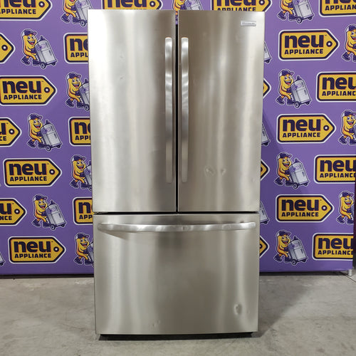 Frigidaire 29 Cu. Ft. Standard-Depth French Door Refrigerator in Stainless Steel 20SD007 - FRFN2813AF - Scratch & Dent (Minor)