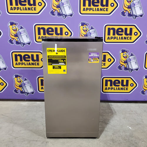 Vissani 3.2 cu. ft. Mini Refrigerator in Stainless Steel, ENERGY STAR 25132SD330 - HVAR32SE - Scratch & Dent (Moderate)