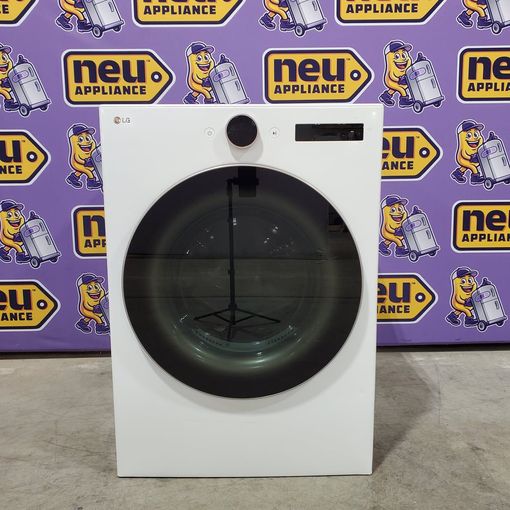 Pictures of LG 7.4 cu. ft. Smart Front Load Electric Dryer with AI Sensor Dry & TurboSteam™ Technology 25CR194 - DLEX6500W - Scratch & Dent (Minor) - Neu Appliance Outlet - Discount Appliance Outlet in Austin, Tx