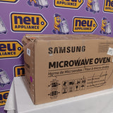 Samsung Bespoke 1.7-cu ft Over-the-Range Microwave in Fingerprint Resistant Black Stainless Steel ME17R7021EG - New in Box