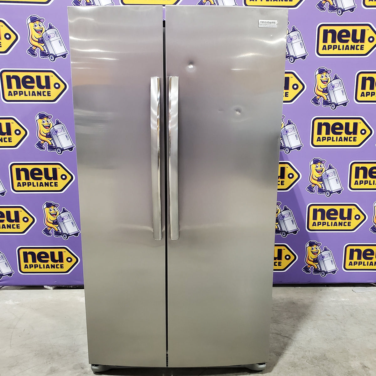 Frigidaire Gallery 26 Cu. Ft. Standard-Depth Side-by-Side Refrigerator 20231SD243 - GRSN2620AF - Scratch & Dent (Moderate)