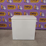 Vissani 7.0 cu. ft. Manual Defrost Chest Freezer with LED Light in White, Garage Ready SA622 - HMCF7W5 - Scratch & Dent (Moderate)