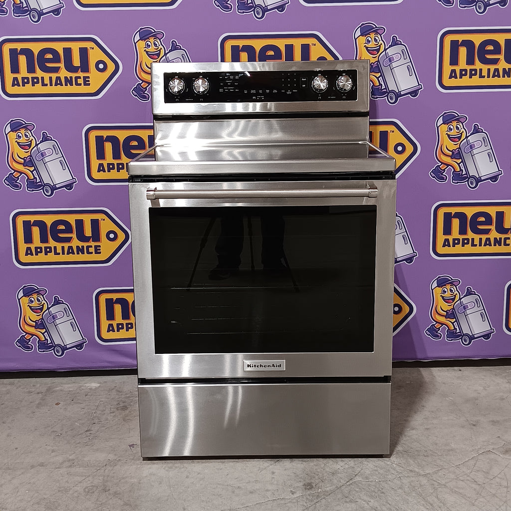 Pictures of KitchenAid 5-Element Electric Convection Range 17SD015 - KFEG500ESS - Scratch & Dent (Minor) - Neu Appliance Outlet - Discount Appliance Outlet in Austin, Tx