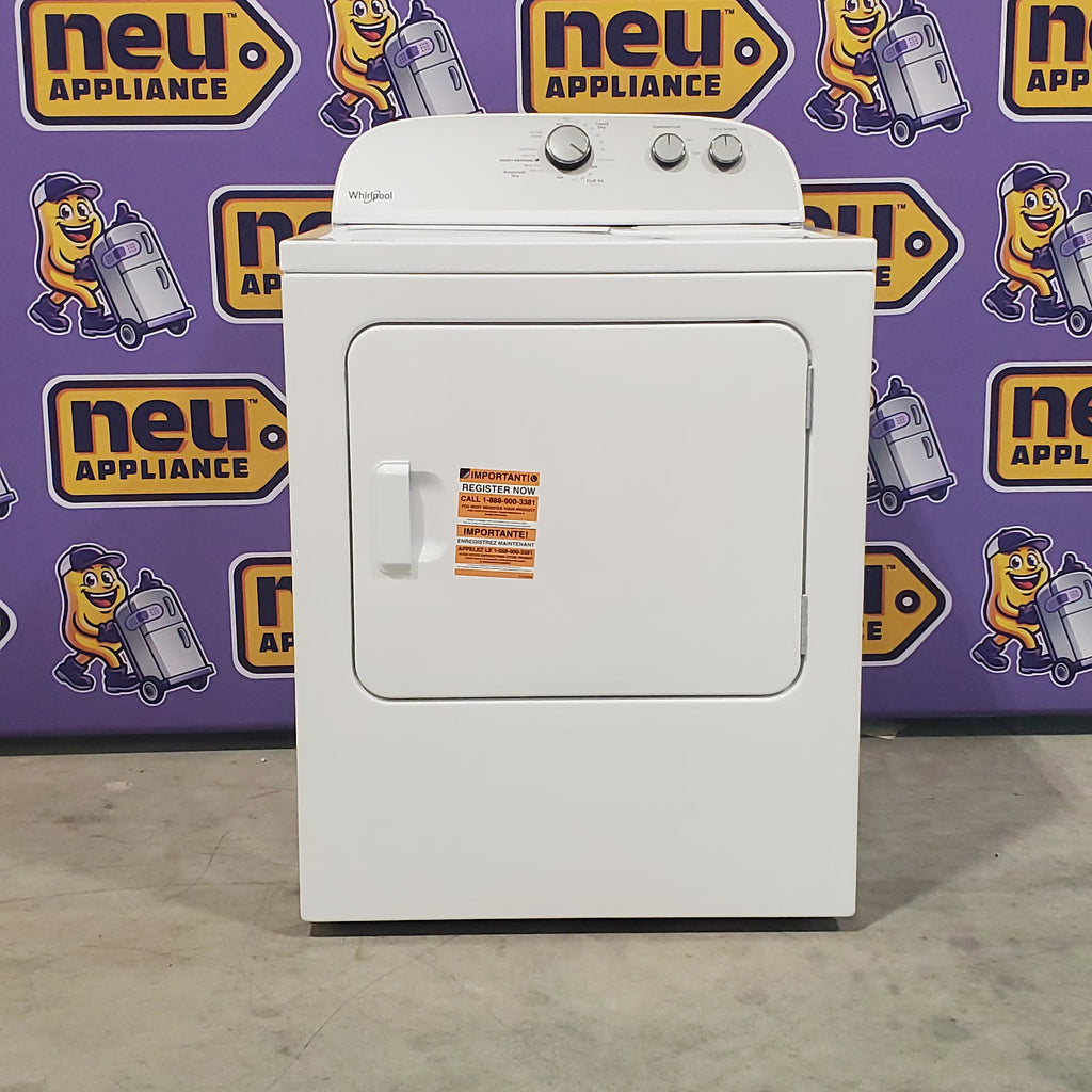 Pictures of HE Whirlpool 3.5 cu. ft. Top Load Washing Machine with Deep Water Wash WTW4816FW and 7 cu. ft. Electric Dryer with AutoDry WED4815EW- Scratch & Dent - Minor - Neu Appliance Outlet - Discount Appliance Outlet in Austin, Tx
