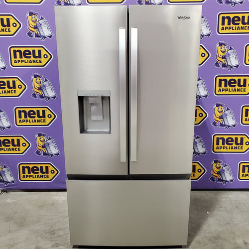 Whirlpool French Door Refrigerator in Fingerprint Resistant Stainless Finish with In-Door Water and Ice Maker - 30 cu. ft. 22133SD207 - WRFF3536SZ - Scratch & Dent (Minor)
