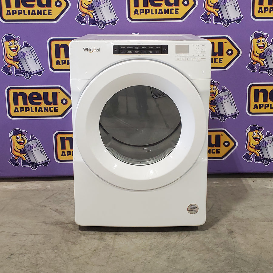 Whirlpool 7.4 cu. ft. Front Load Stackable Electric Dryer with Intuitive Touch Controls WED5620HW - Open Box