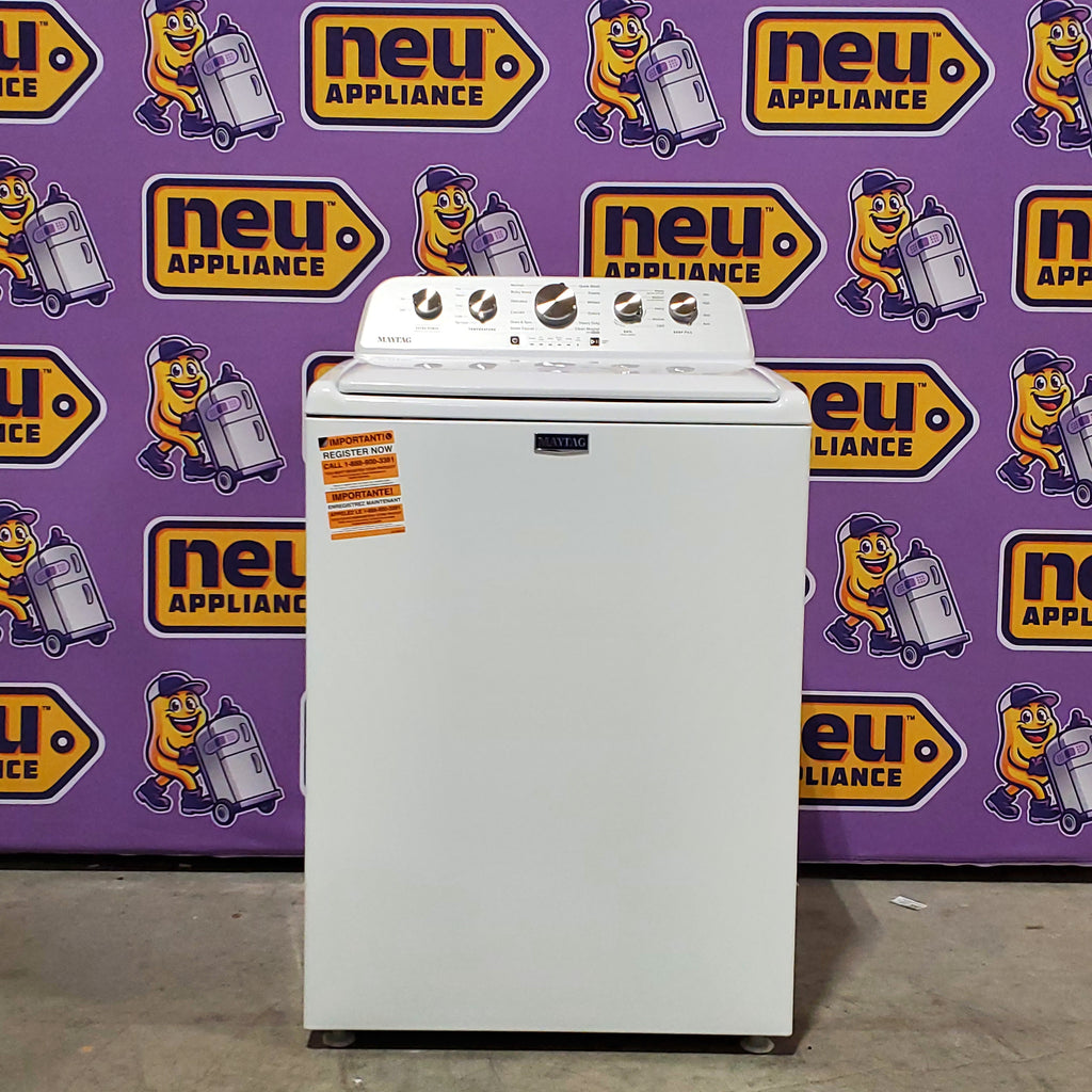 Pictures of Maytag White Top Load 4.5 Cu. Ft. Washer with Extra Power 5SD171 - MVW5035MW - Open Box - Neu Appliance Outlet - Discount Appliance Outlet in Austin, Tx