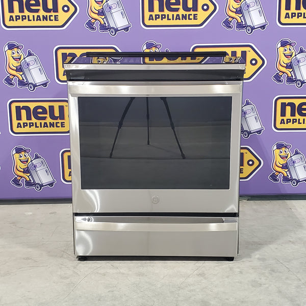 GE Profile™ Fingerprint Resistant Stainless 30" Smart Slide-In Front-Control Induction and Convection Range with No Preheat Air Fry PHS930YPFS - Scratch & Dent - Minor